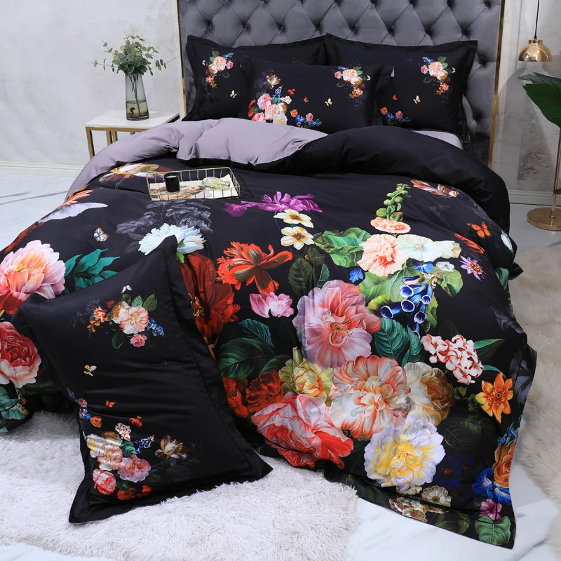 Elegant Shabby 100% Egyptian Cotton  Bedding Sets