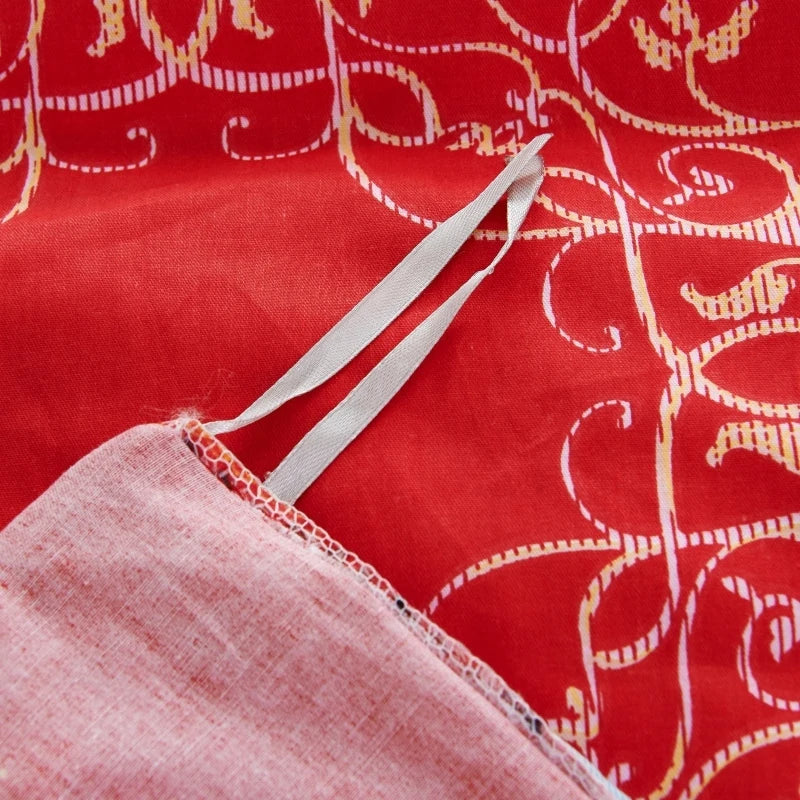 Elegant Soft Quilted Thick Bedding Set 100% Cotton
