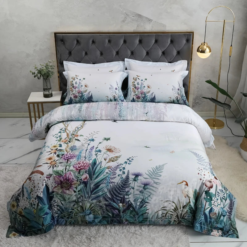 Elegant Shabby 100% Egyptian Cotton  Bedding Sets