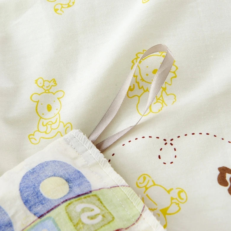 Elegant Soft Quilted Thick Bedding Set 100% Cotton