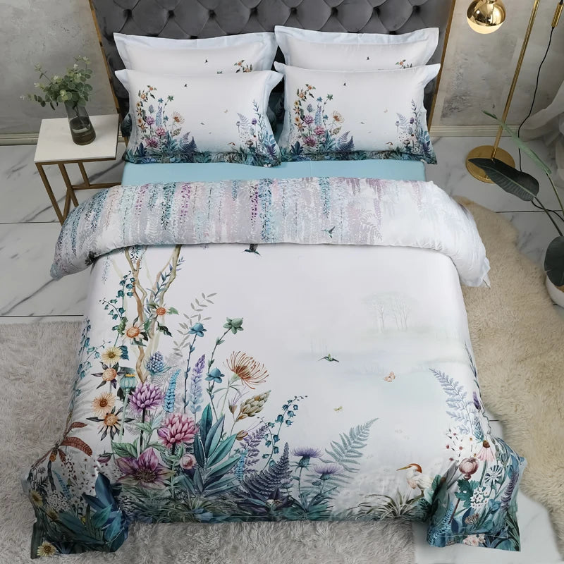 Elegant Shabby 100% Egyptian Cotton  Bedding Sets