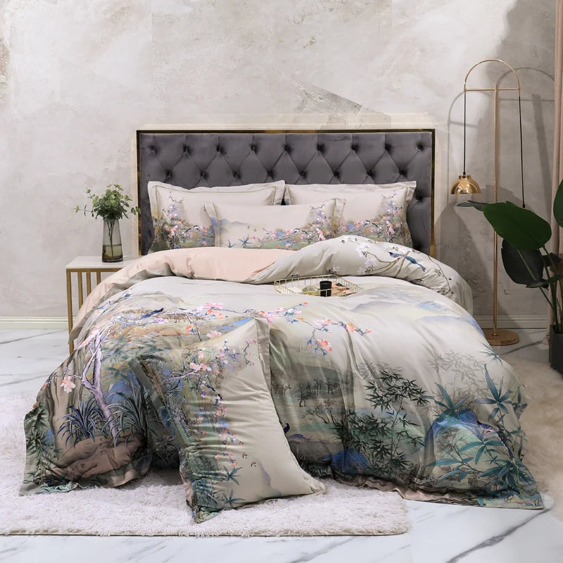 Elegant Shabby 100% Egyptian Cotton  Bedding Sets