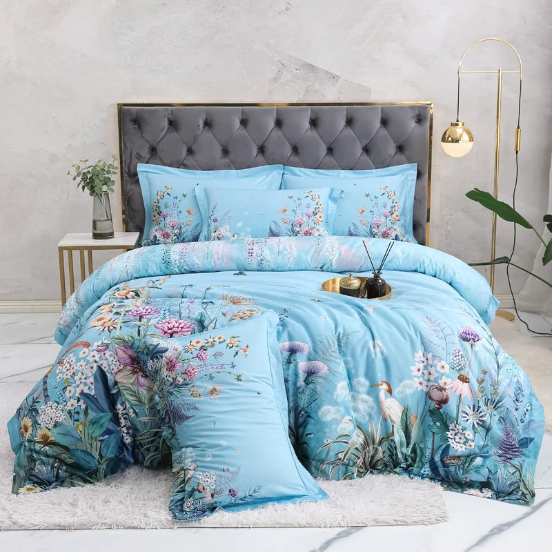 Elegant Shabby 100% Egyptian Cotton  Bedding Sets