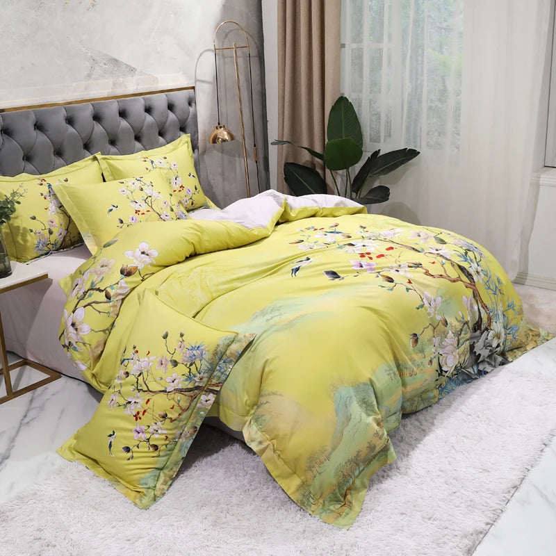Elegant Shabby 100% Egyptian Cotton  Bedding Sets
