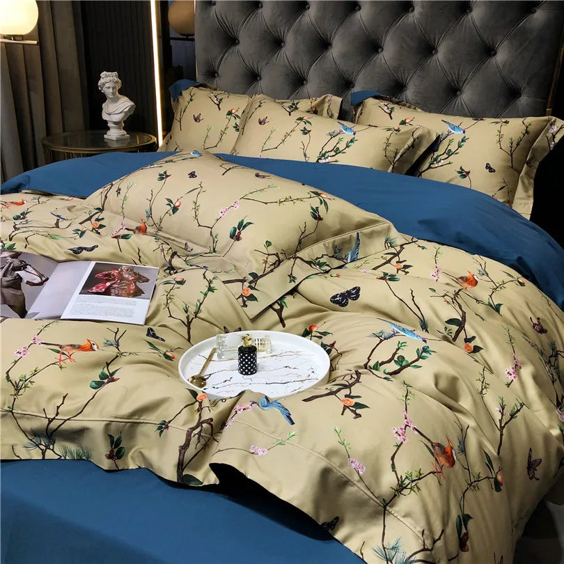 Elegant Shabby 100% Egyptian Cotton  Bedding Sets
