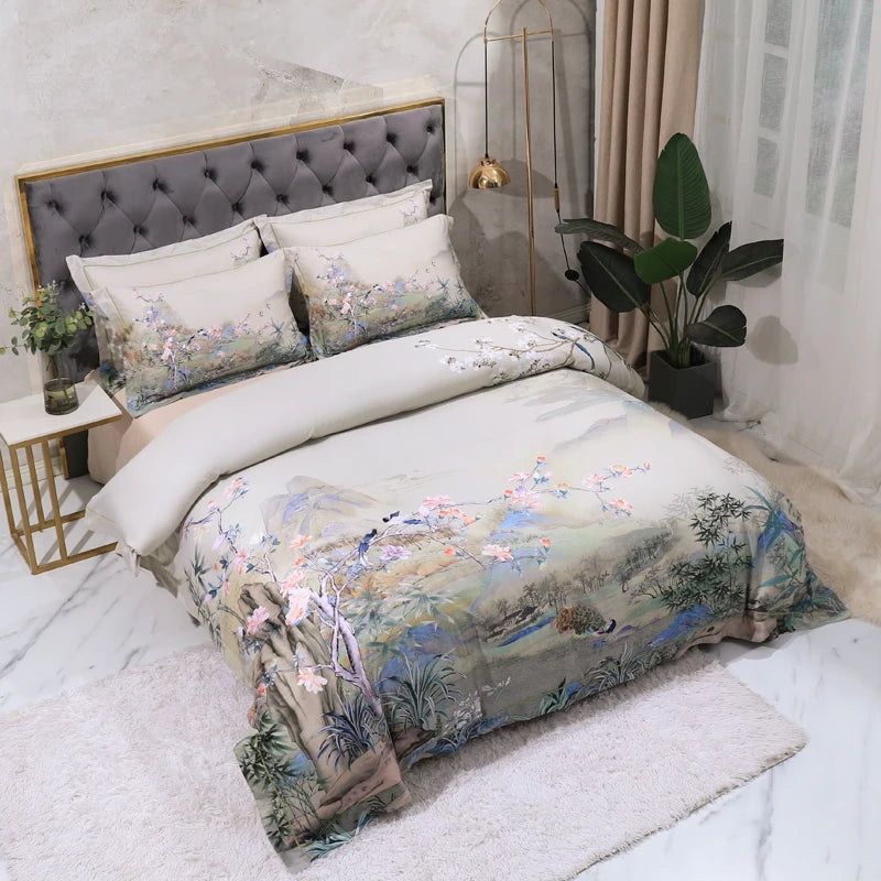 Elegant Shabby 100% Egyptian Cotton  Bedding Sets