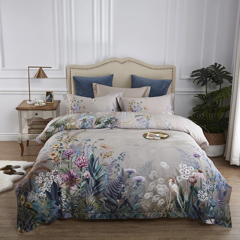 Elegant Shabby 100% Egyptian Cotton  Bedding Sets