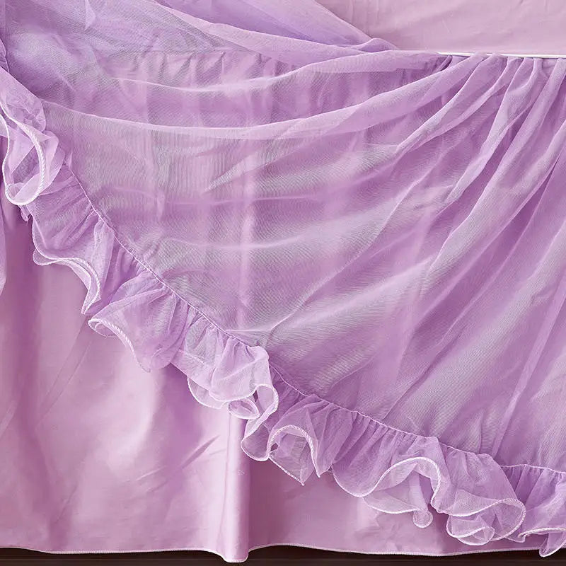 Luxurious Princess Style Lace Bedding Set