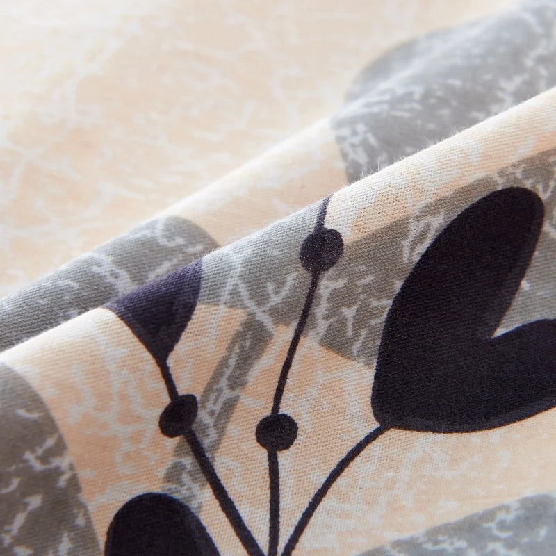 Elegant Soft Quilted Thick Bedding Set 100% Cotton