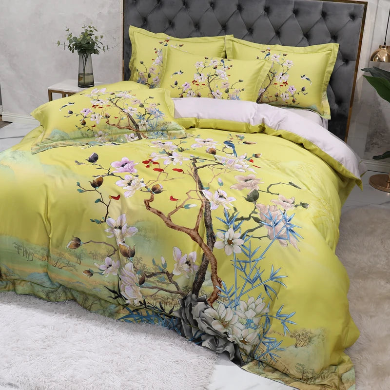Elegant Shabby 100% Egyptian Cotton  Bedding Sets
