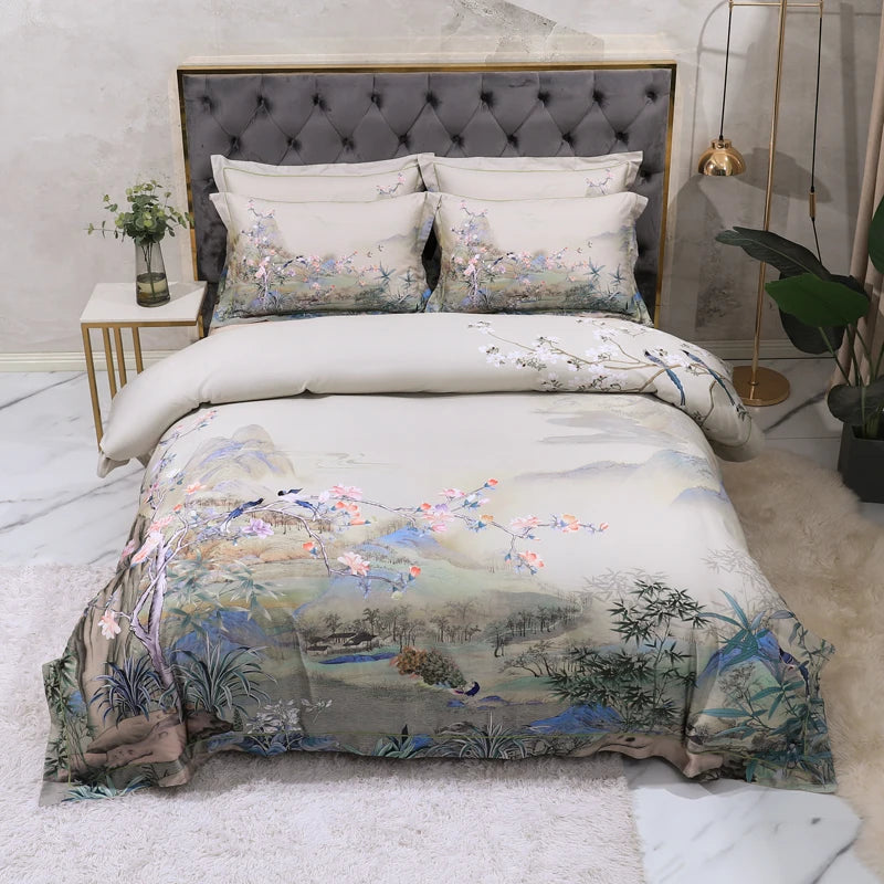 Elegant Shabby 100% Egyptian Cotton  Bedding Sets