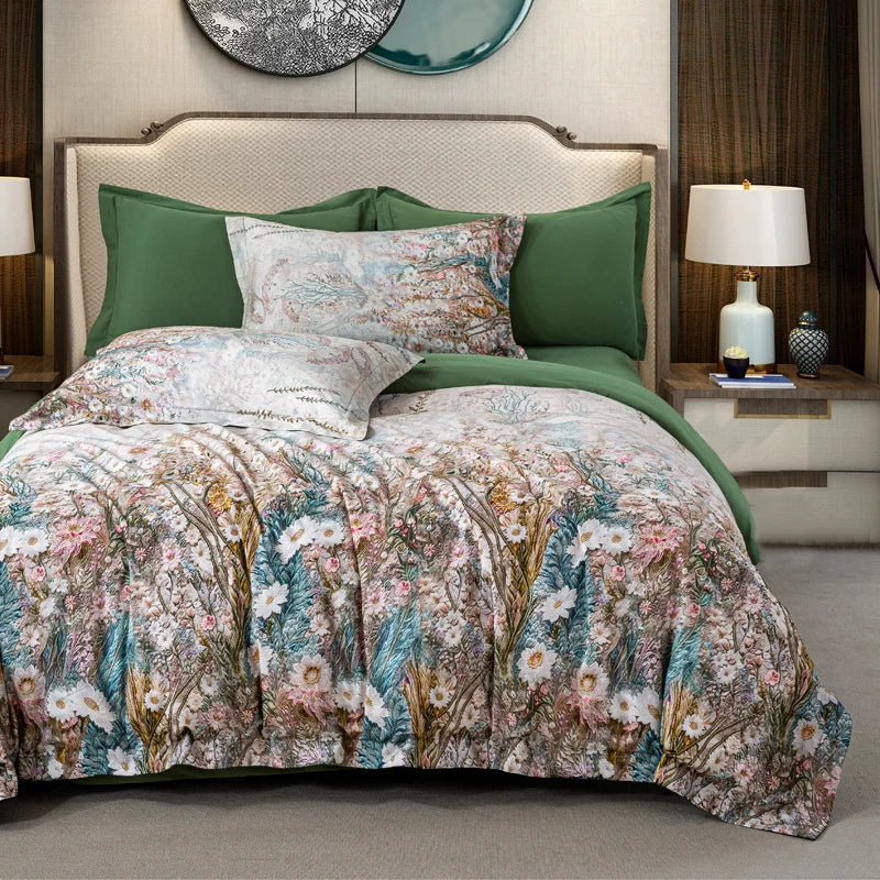 Elegant Shabby 100% Egyptian Cotton  Bedding Sets