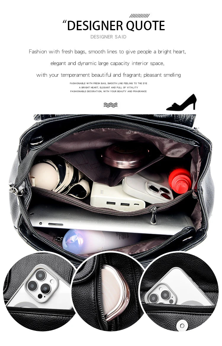 Women’s Soft Leather Shoulder Bag