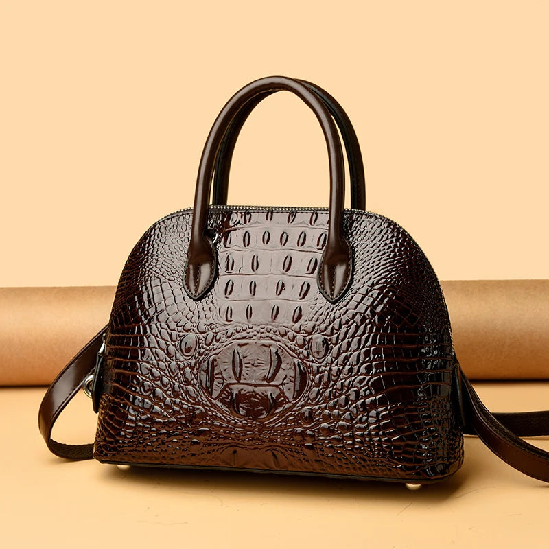 Large Top-Handle Vintage Bag