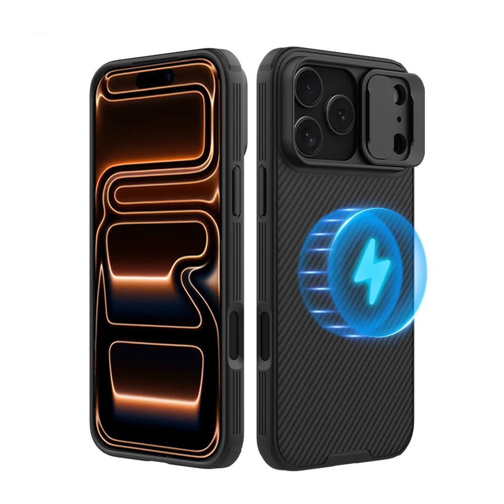 Magnetic CamShield Case for iPhone 17 Pro & Pro Max with Lens Cover