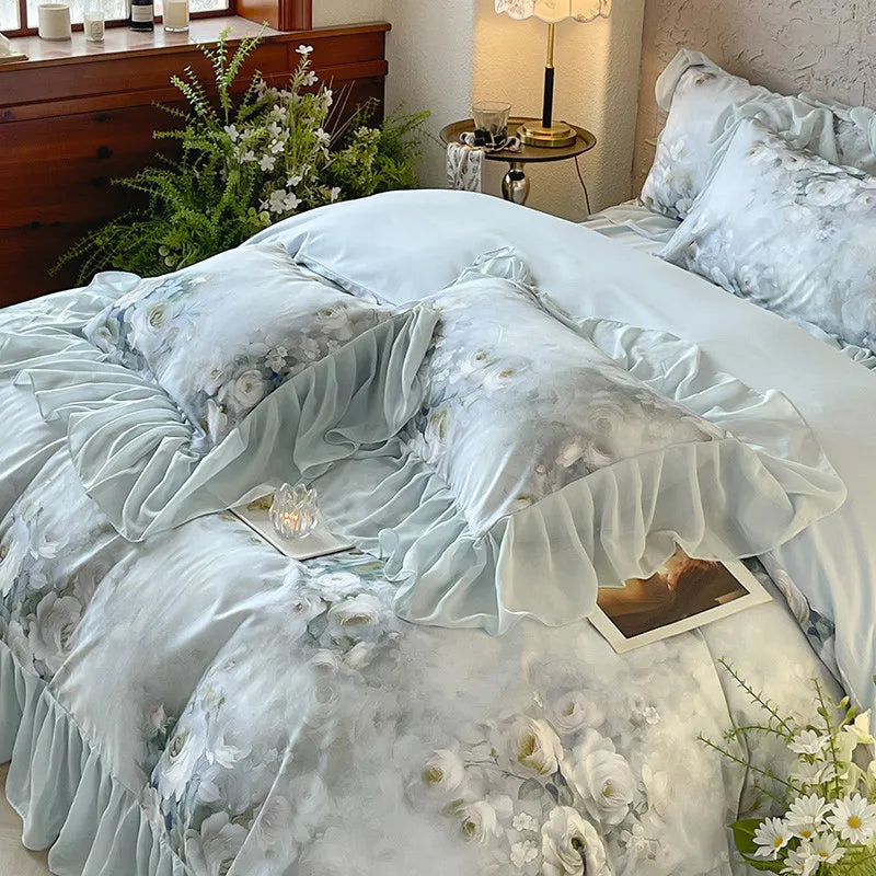 100% Cotton Brushed Hypoallergenic Elegant Bedding Set