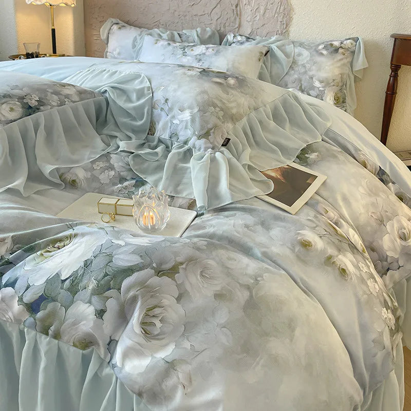 100% Cotton Brushed Hypoallergenic Elegant Bedding Set