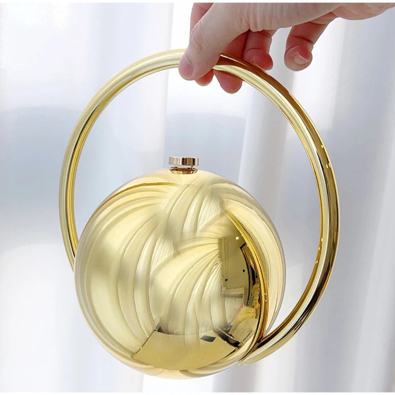 High-End Evening Clutch With Ball