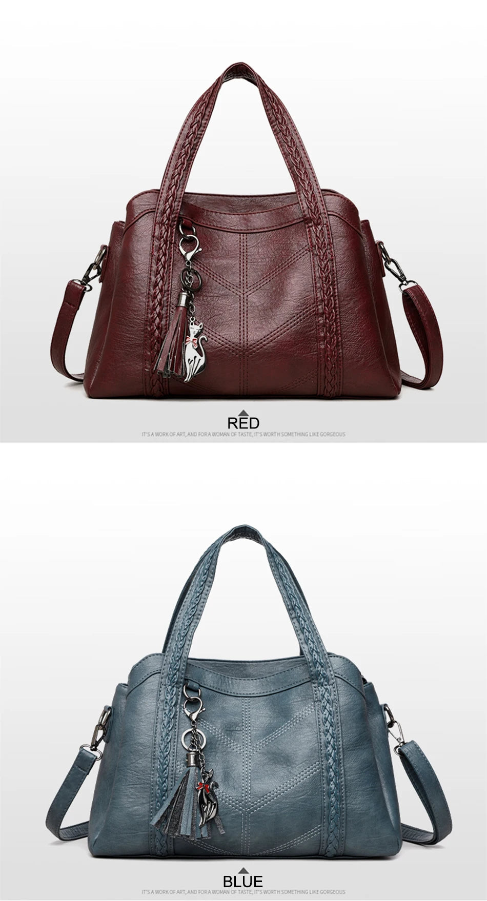 Elegant Leather Shoulder Bag