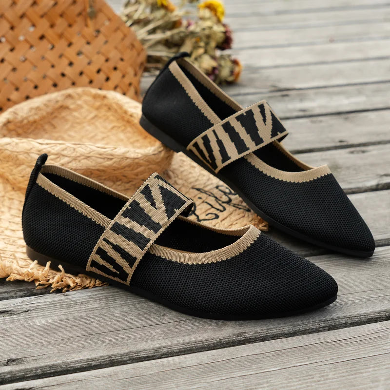 Pointed Toe Elegant Ballet Flats