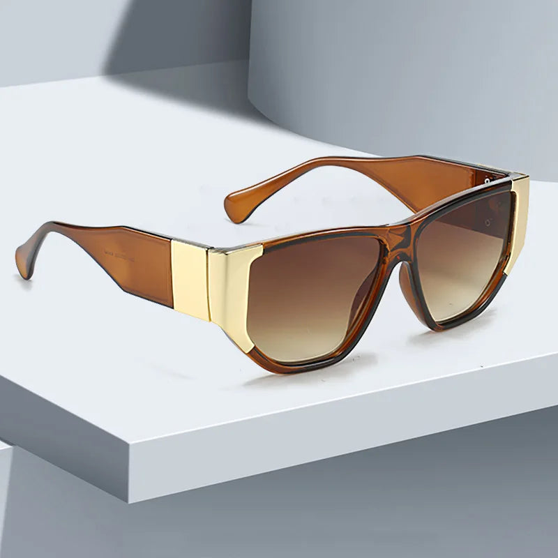 Elegant Square Gradient Lenses Sunglasses 