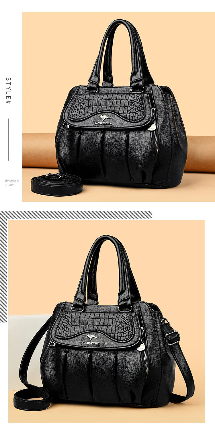 Women’s Soft Leather Shoulder Bag
