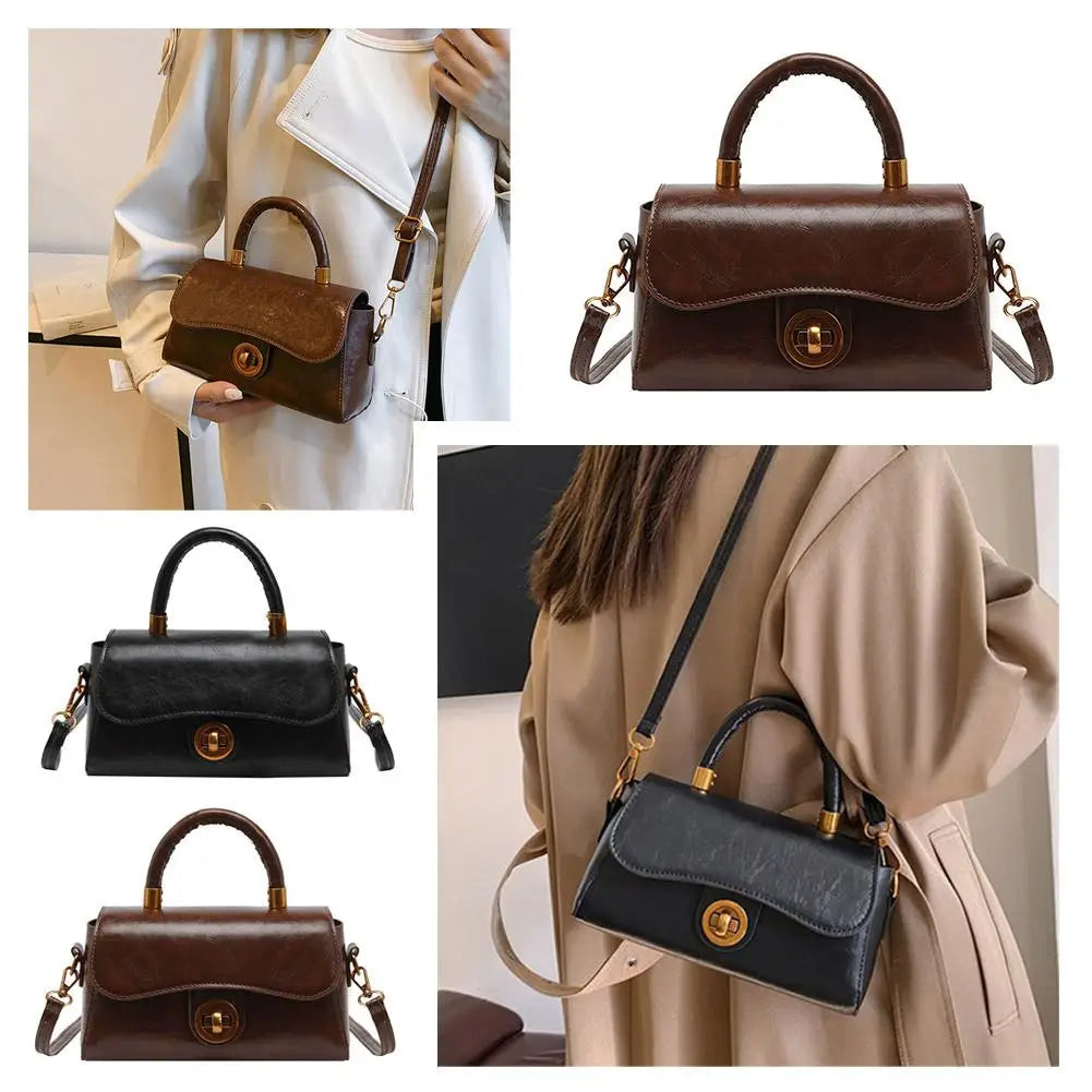 Women’s Retro Square Shoulder Bag