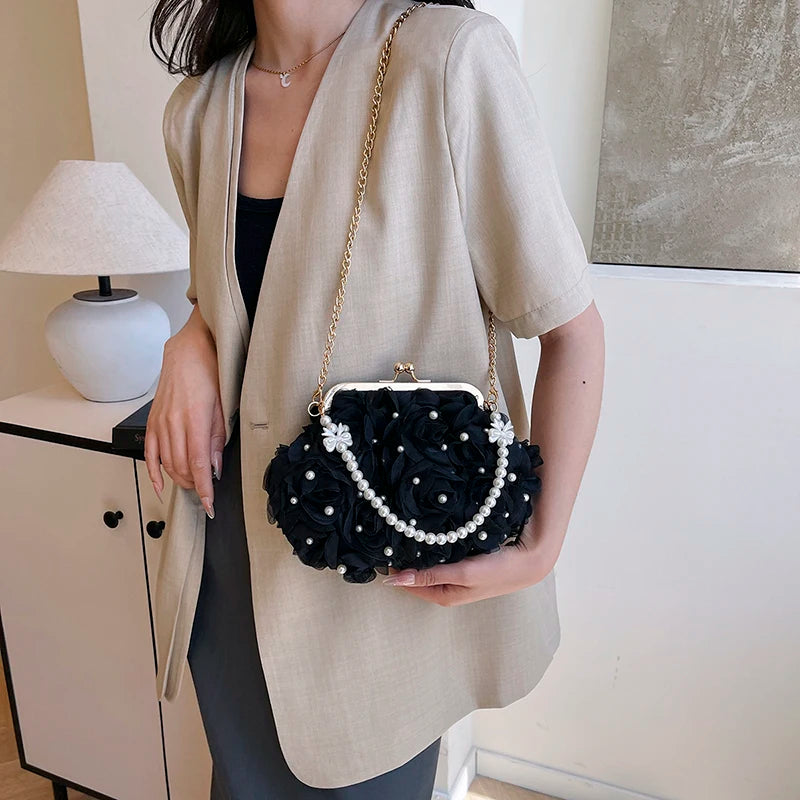 Elegant Evening Shoulder & Crossbody Dinner Bag