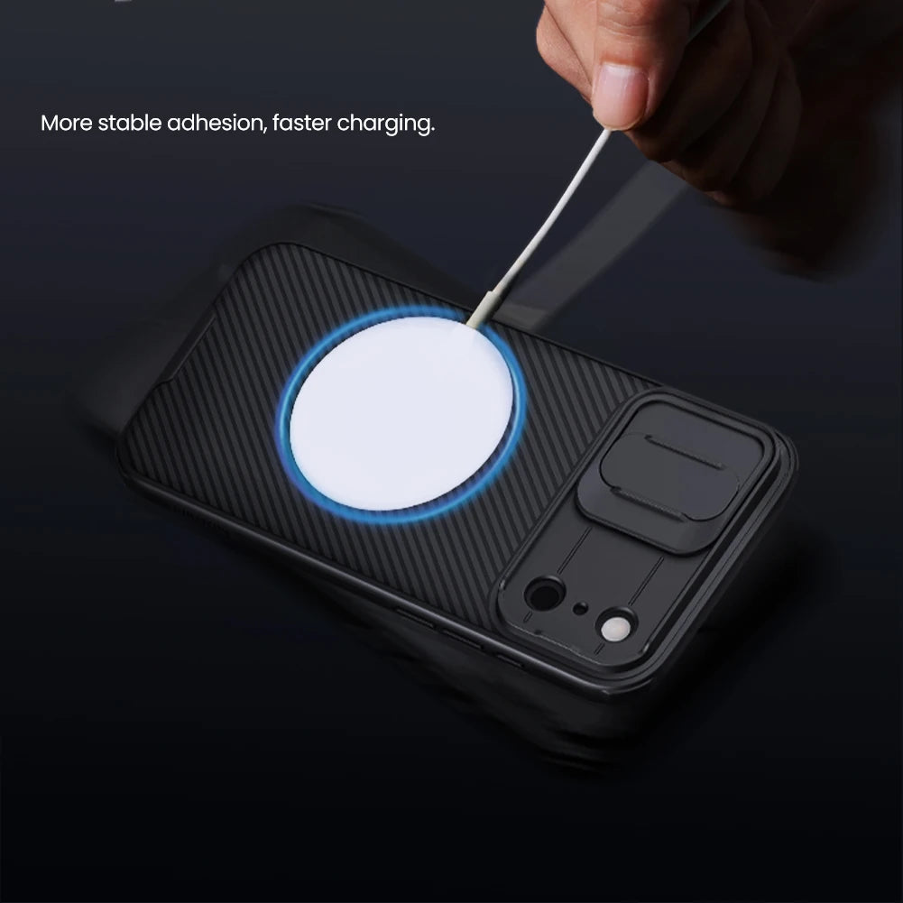 Magnetic CamShield Case for iPhone 17 Pro & Pro Max with Lens Cover