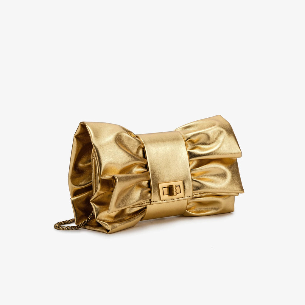 Golden Party Evening Chain Shoulder Bag