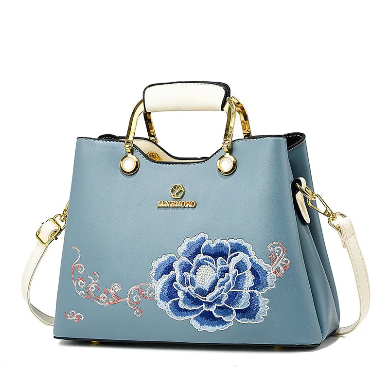 Women’s Embroidered Floral Crossbody Bag