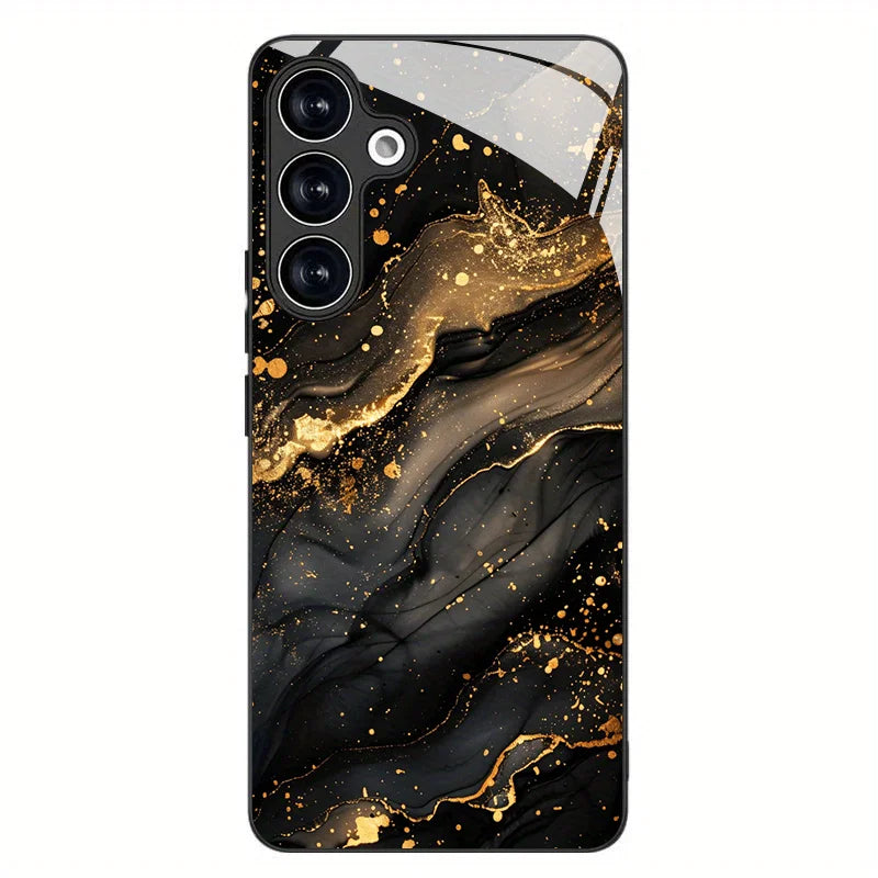 Tempered Glass Phone Case for Samsung Galaxy