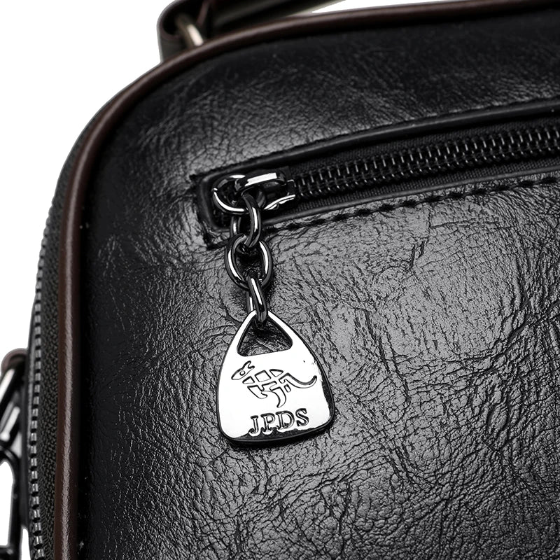 Women's Soft Leather Top-Handle Shoulder Bag