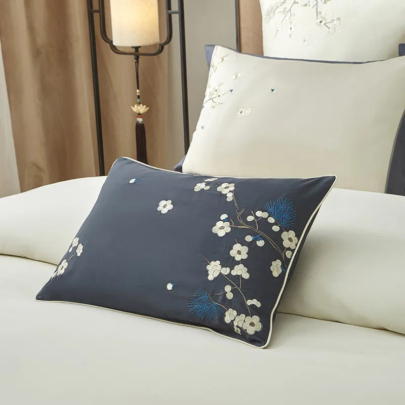 Luxurious Oriental Embroidery 600TC Egyptian Cotton