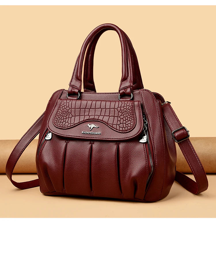 Women’s Soft Leather Shoulder Bag