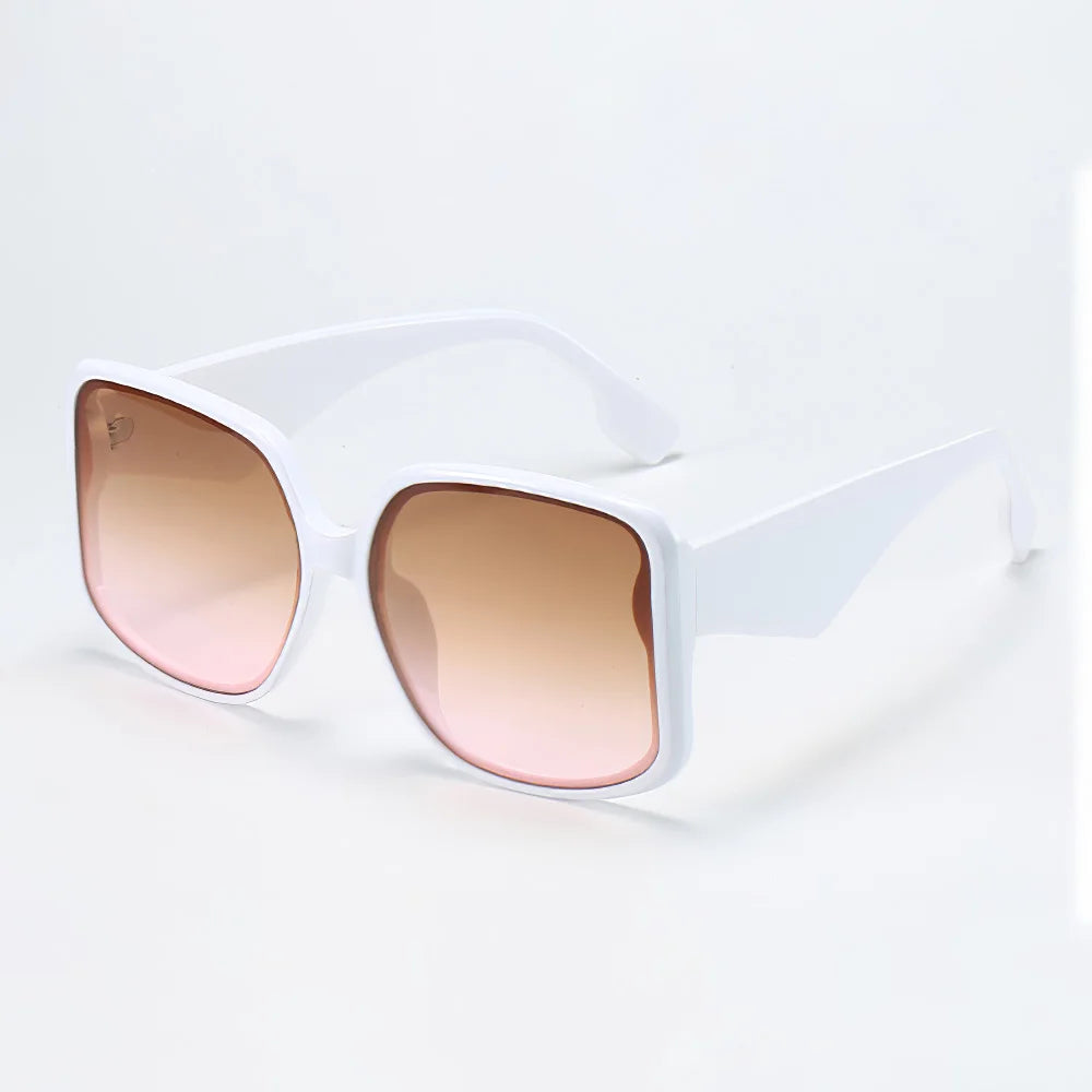 Unique Double Frame Oversized Sunglasses UV400