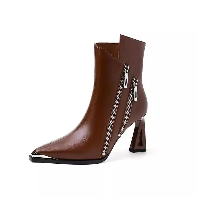 Women’s Handmade Genuine Leather Ankle Boots