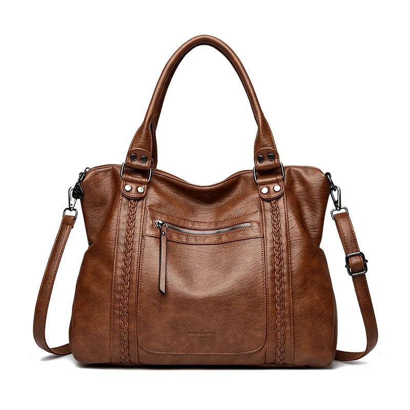 Casual Oversized Tote Style  Shoulder Bag