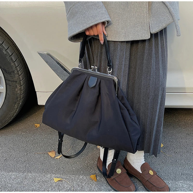 Women’s Pleated Cloud Shoulder Bag