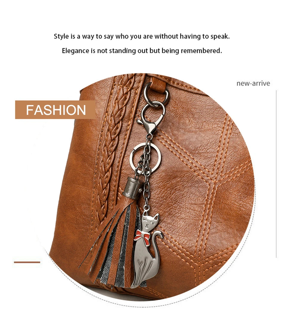 Elegant Leather Shoulder Bag