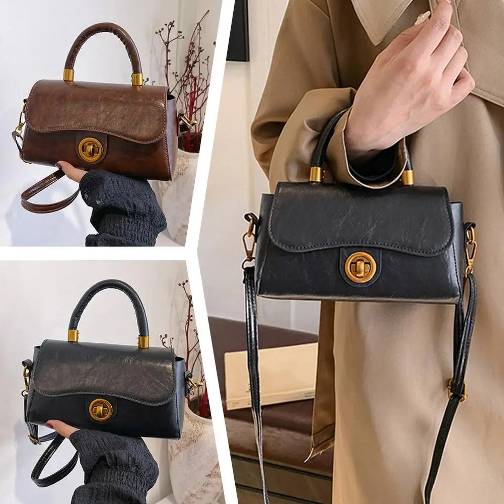 Women’s Retro Square Shoulder Bag