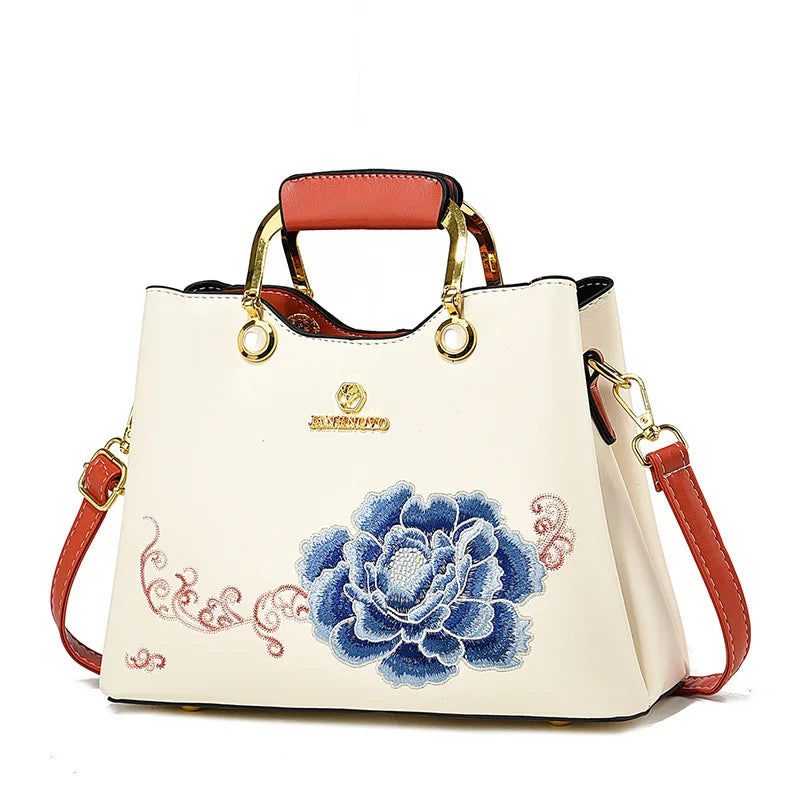 Women’s Embroidered Floral Crossbody Bag