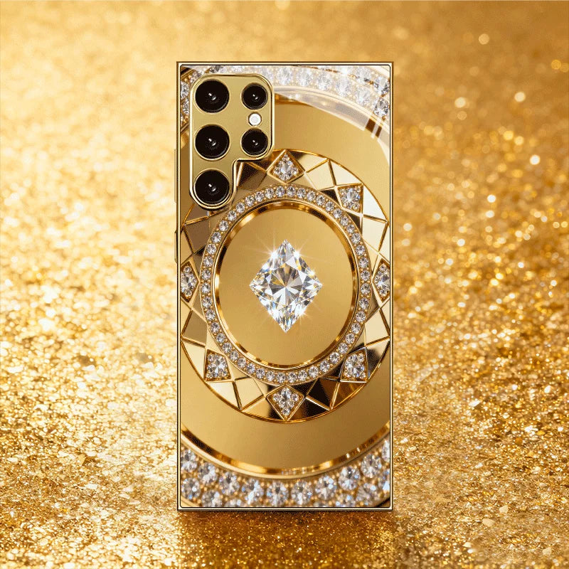 Premium Artistic Samsung Galaxy Case – Stylish Glass Back Phone Cover