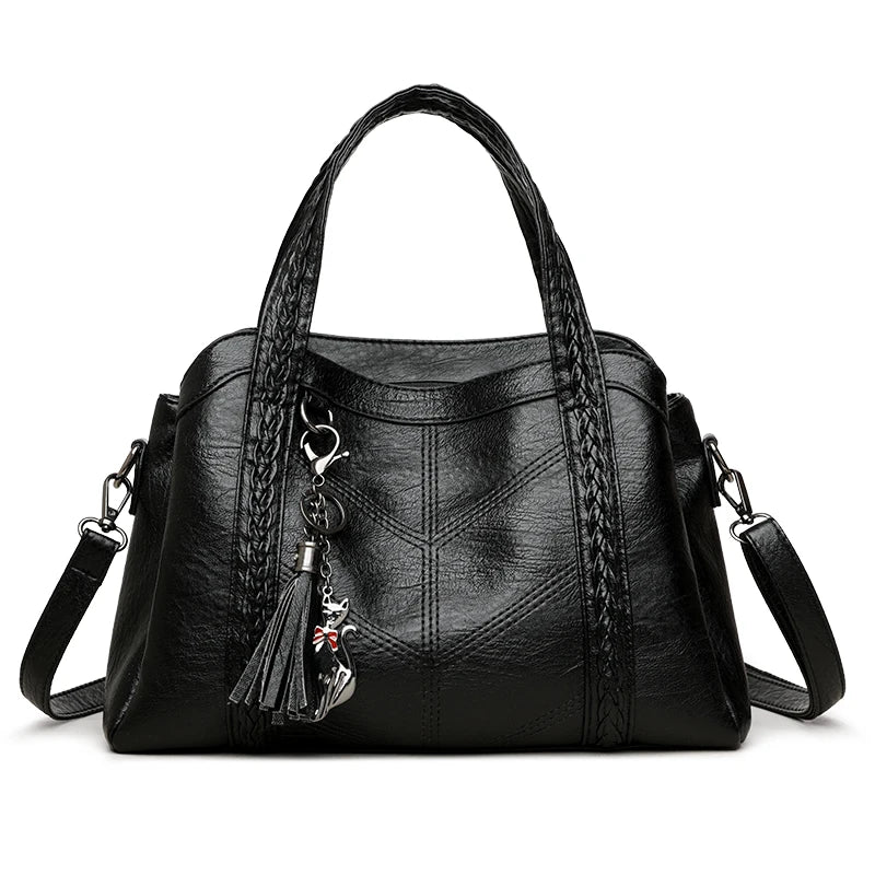 Elegant Leather Shoulder Bag
