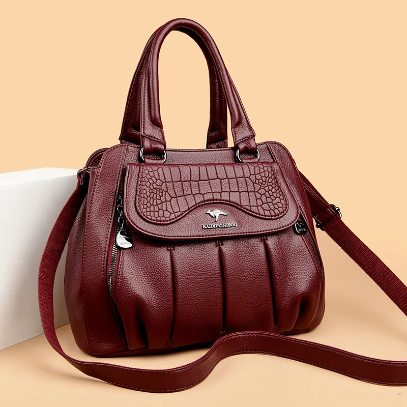 Women’s Soft Leather Shoulder Bag
