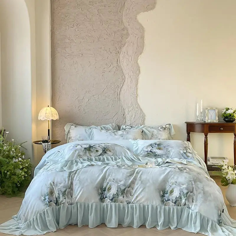 100% Cotton Brushed Hypoallergenic Elegant Bedding Set