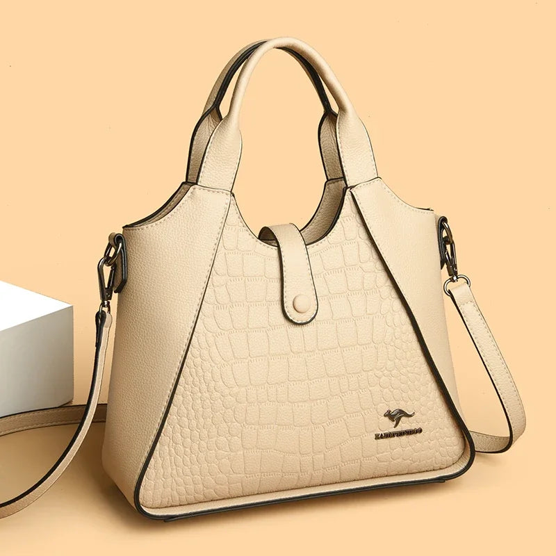 High Quality Soft PU Leather Handbag