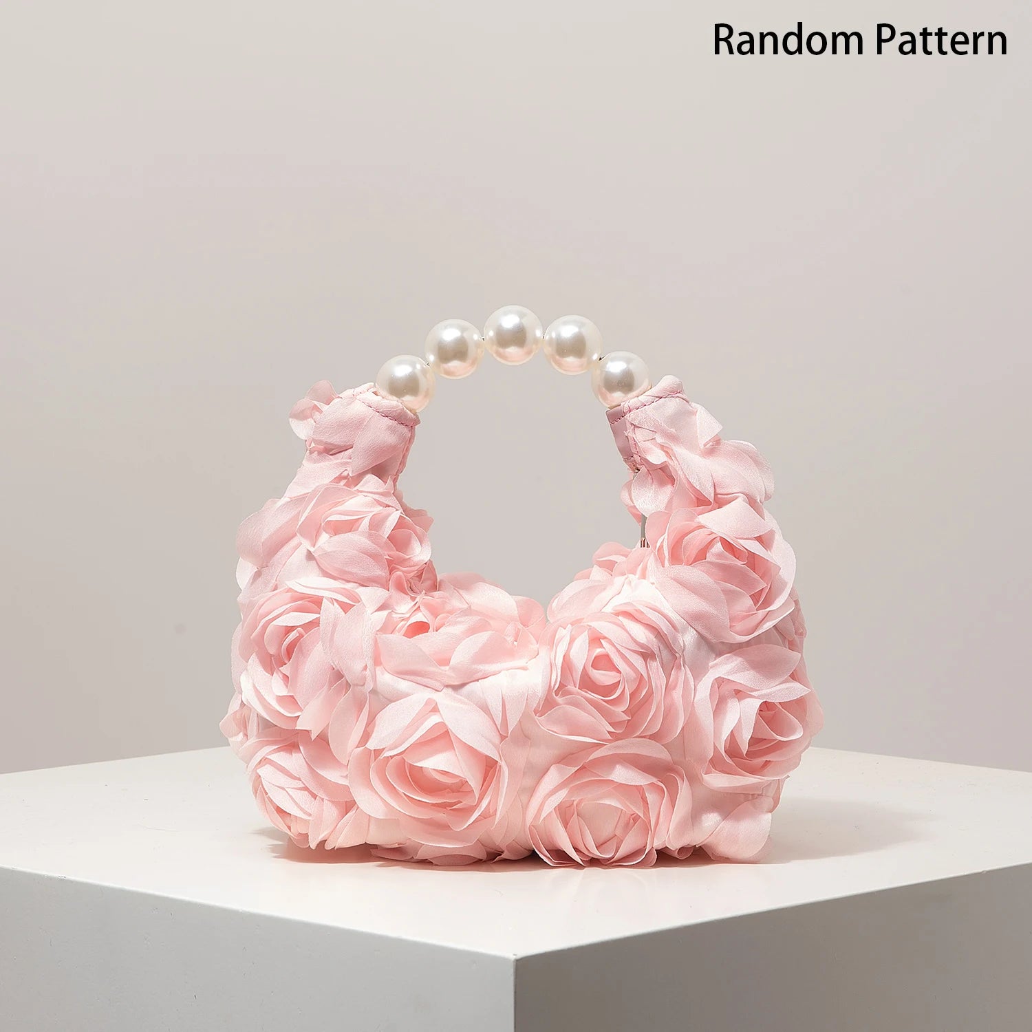Floral Roses Clutch Evening Bag – Elegant Women’s Party Handbag