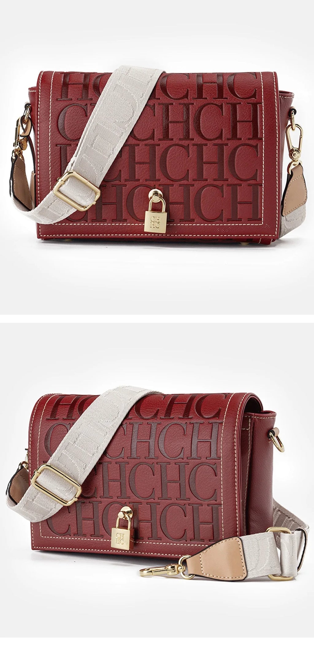 Women’s Letter Print Crossbody Bag
