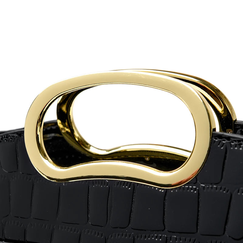 Crocodile Pattern Leather Casual Handbag